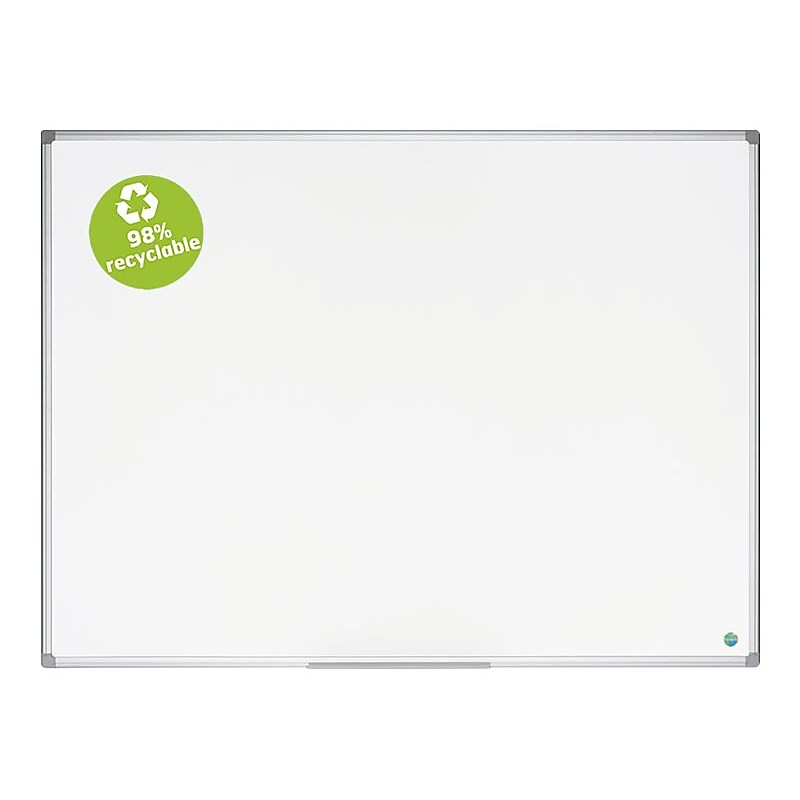MasterVision Earth Platinum Steel Dry-Erase Whiteboard, Aluminum Frame, 3' x 2' (CR0620030) image 1