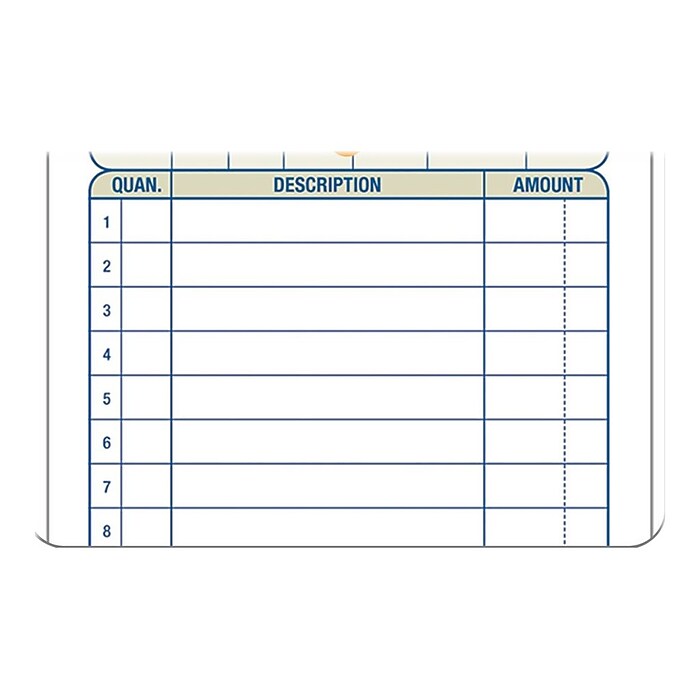 Adams 2-Part Carbonless Sales Orders, 7.19