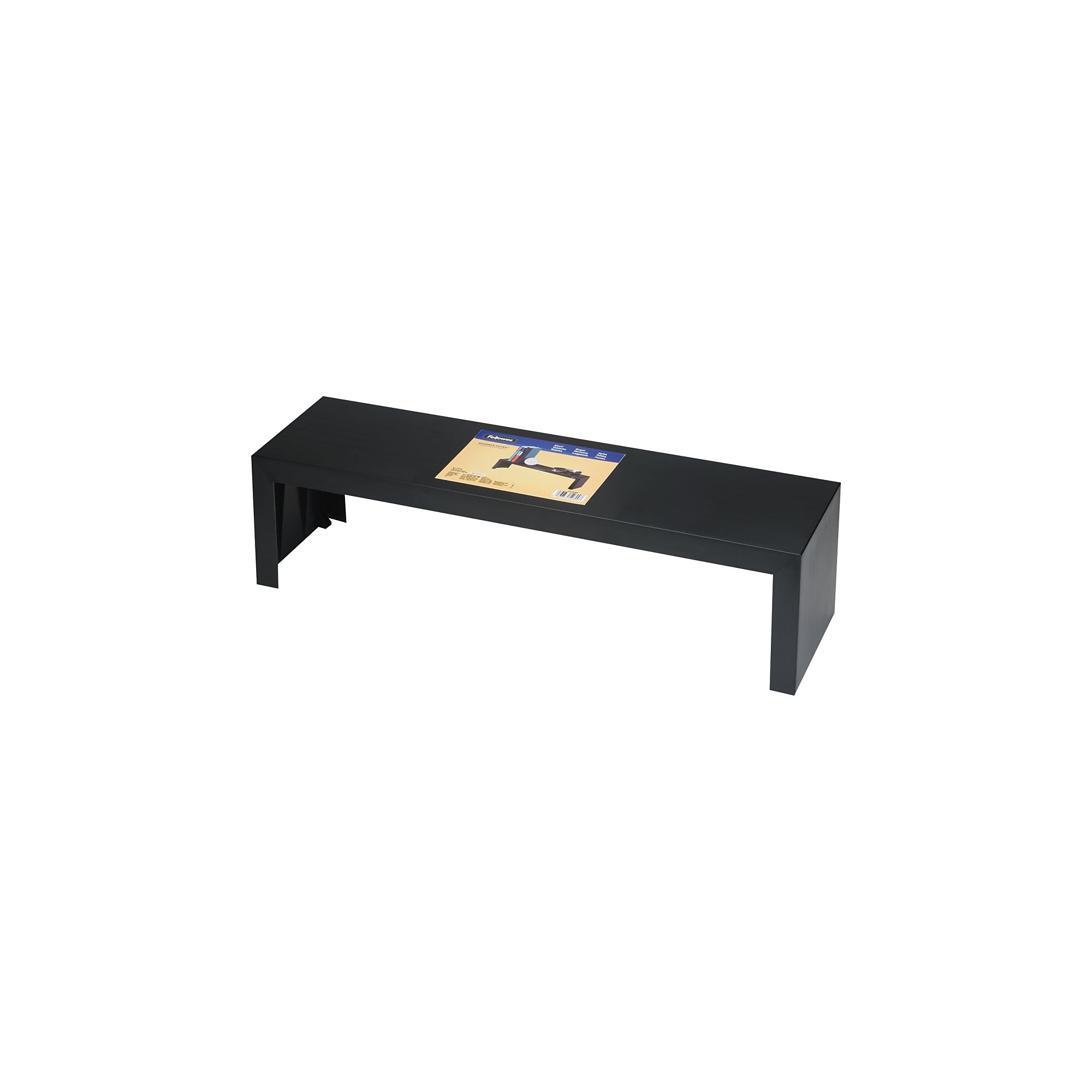 Fellowes Designer Suites Desk Shelf, Black (8038801) Sansujyuku sansujyuku.com