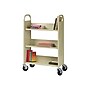 Lorell 3-Shelf Metal Book Cart, Beige (LLR49204)~#|#~sp44336546_sc7