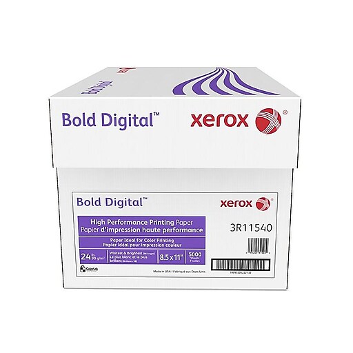 Xerox XER3R11540 Bold Digital 8 1/2 x 11 White Ream of 24