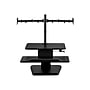 Mount-It! 24"W Manual Adjustable Standing Desk Converter with Dual Monitor Mount, Black (MI-7914)~#|#~sp44336597_sc7