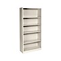 HON Brigade 5-Shelf 71"H Bookcase, Putty Steel (HS72ABCL)~#|#~sp44336630_sc7