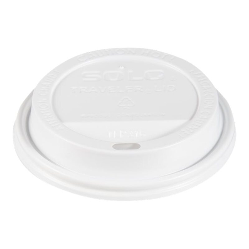 Solo Traveler® Lids, White, 100/Pack (TLP316-0007) image 1