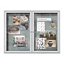Ghent Vinyl Enclosed Bulletin Board, Satin Frame, 3'H x 4'W (PA23648VX-193)~#|#~sp44336742_sc7
