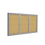 Ghent Cork Enclosed Bulletin Board, Satin Frame, 4'H x 8'W (PA34896K)~#|#~sp44336746_sc7