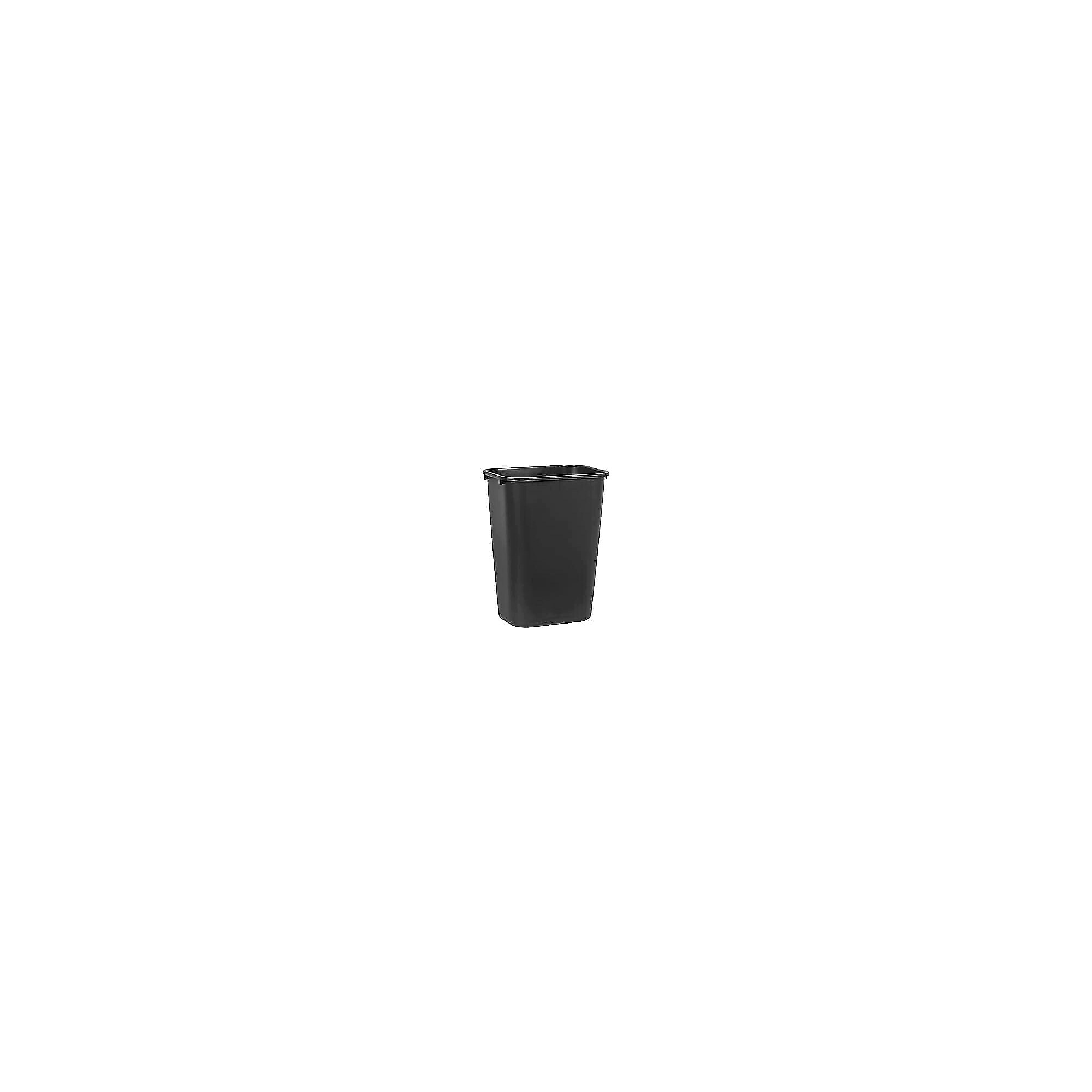 Rubbermaid Indoor Trash Can, Black Resin, 10.25 Gal. (FG295700BLA) Simolary simolary.com