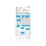 uPunch Time Card for HN4000 Time Clock, 100/Pack (HNTCL2100)~#|#~sp44337077_sc7