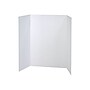 Pacon Cardboard Presentation Board, 36" x 48", White/Kraft Natural, 24/Carton (3763)~#|#~sp44340568_sc7