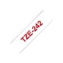 Brother P-touch TZe-242 Laminated Label Maker Tape, 3/4" x 26-2/10', Red On White (TZe-242)~#|#~sp44340719_sc7