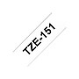 Brother P-touch TZe-151 Laminated Label Maker Tape, 1" x 26-2/10', Black on Clear (TZe-151)~#|#~sp44340725_sc7