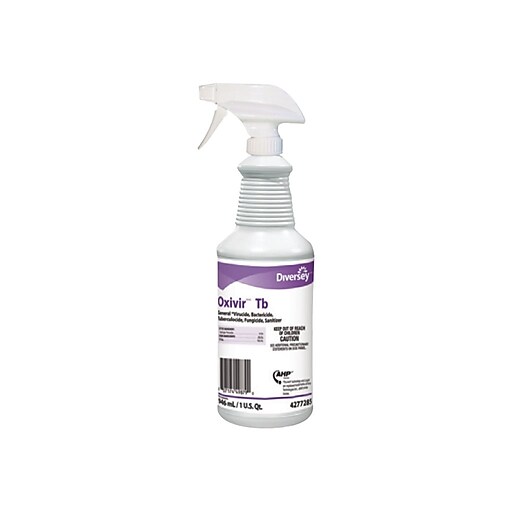 Shop Staples for Diversey® Oxivir® TB Disinfectant Cleaner, Spray, 32 Oz.