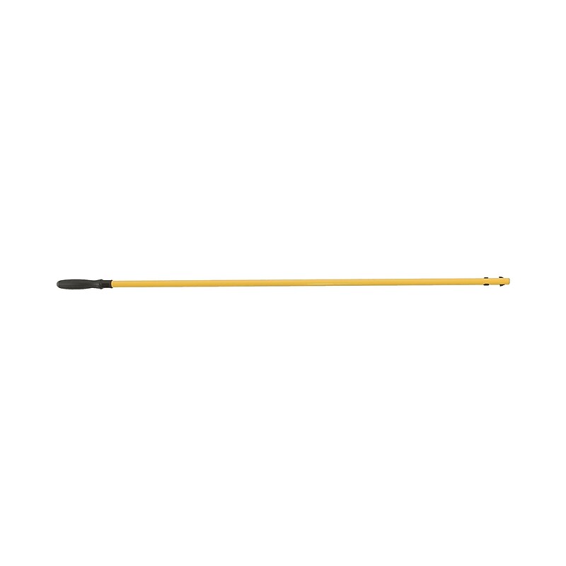 Rubbermaid Hygen 58" Aluminum Wet Mop Handle, Yellow (FGQ75000YL00) image 1