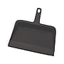 Impact Value-Plus 12" Plastic Dustpan, Black (710)~#|#~sp44340830_sc7