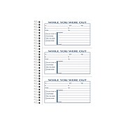 Adams Phone Message Pad, 5.5" x 8.5", Ruled, White, 100 Sheets/Pad (SC8603D)