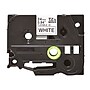 Brother P-touch TZe-FX251 Laminated Flexible ID Label Maker Tape, 1" x 26-2/10', Black on White (TZe-FX251)~#|#~sp44341025_sc7