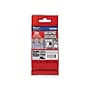 Brother P-touch TZe-S941 Laminated Extra Strength Label Maker Tape, 3/4" x 26-2/10', Black on Matte Silver (TZe-S941)~#|#~sp44341032_sc7
