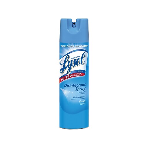 Professional LYSOL Fresh Scent 19oz Disinfectant Spray at Staples