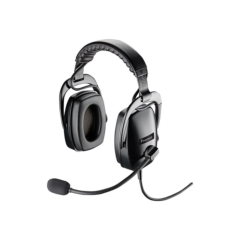 Poly SHR 2083-01 Phone Headset, Over-the-Head, Black (8K7C7AA#AC3) image 1
