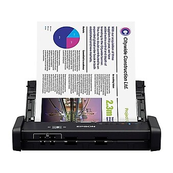 Epson ES-200 Duplex Mobile Color Document Scanner with Auto Document Feeder