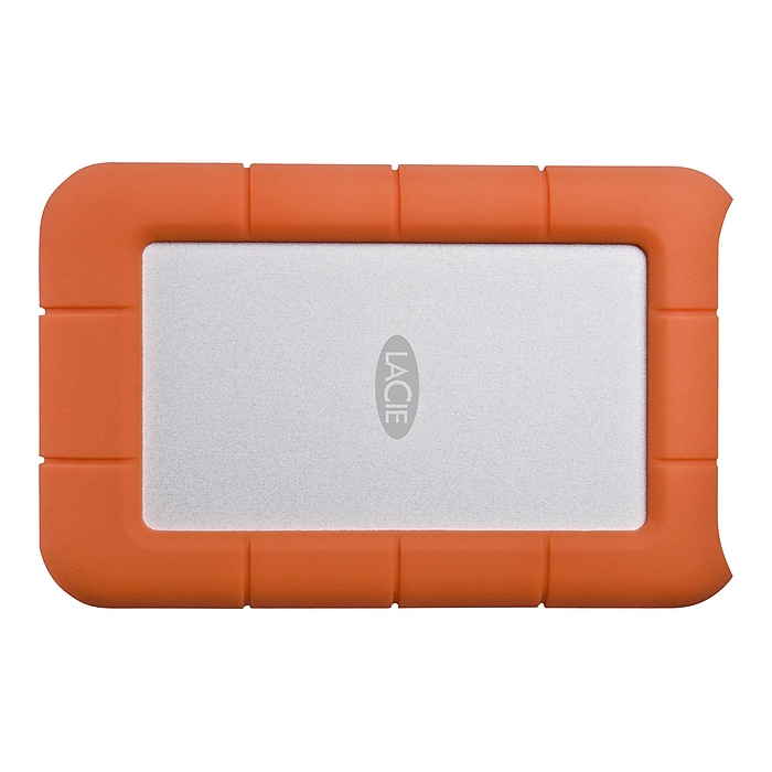 LaCie Rugged 2TB External Hard Drive Portable HDD USB-C USB 3.0 Drop Shock Resistant for Mac and PC, Orange (STFR2000800) LaCie Rugged 2TB External Hard Drive Portable HDD USB-C USB 3.0 Drop Shock Resistant for Mac and PC, Orange (STFR2000800)