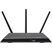NETGEAR Nighthawk R7000-100NAS Dual Band Wireless and Ethernet Router, Black
