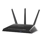 NETGEAR Nighthawk R7000-100NAS Dual Band Wireless and Ethernet Router, Black