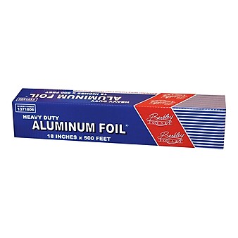 Crystalware Heavy-Duty Aluminum Foil, 18 x 500