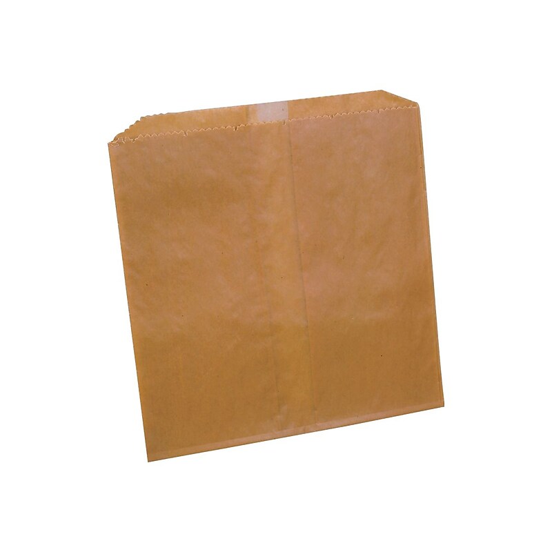 Impact Waxed Paper Sanitary Disposal Liners, Brown, 500/Carton (25122488) image 1