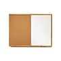 Quartet Standard Cork & Dry Erase Whiteboard, 4' x 3' (QTS554)~#|#~sp44341698_sc7