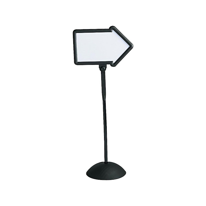 Safco Write Way Plastic Dry-Erase Whiteboard, 2' x 1' (4173BL) image 1