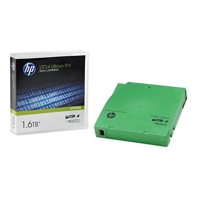 HPE C7974A Data Cartridge, Green, Labeling Printable image 1