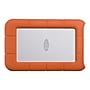 LaCie Rugged Mini 2TB USB 3.0 External Hard Drive, Orange/Silver (LAC9000298)~#|#~sp44341782_sc7