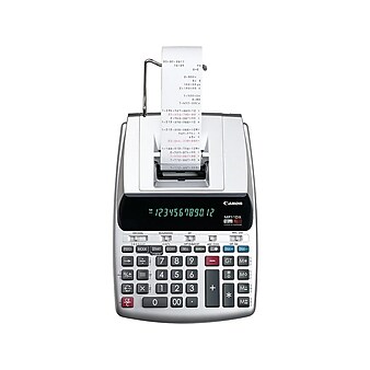 Canon MP11DX-2 2198C001 12-Digit Desktop Calculator, Silver