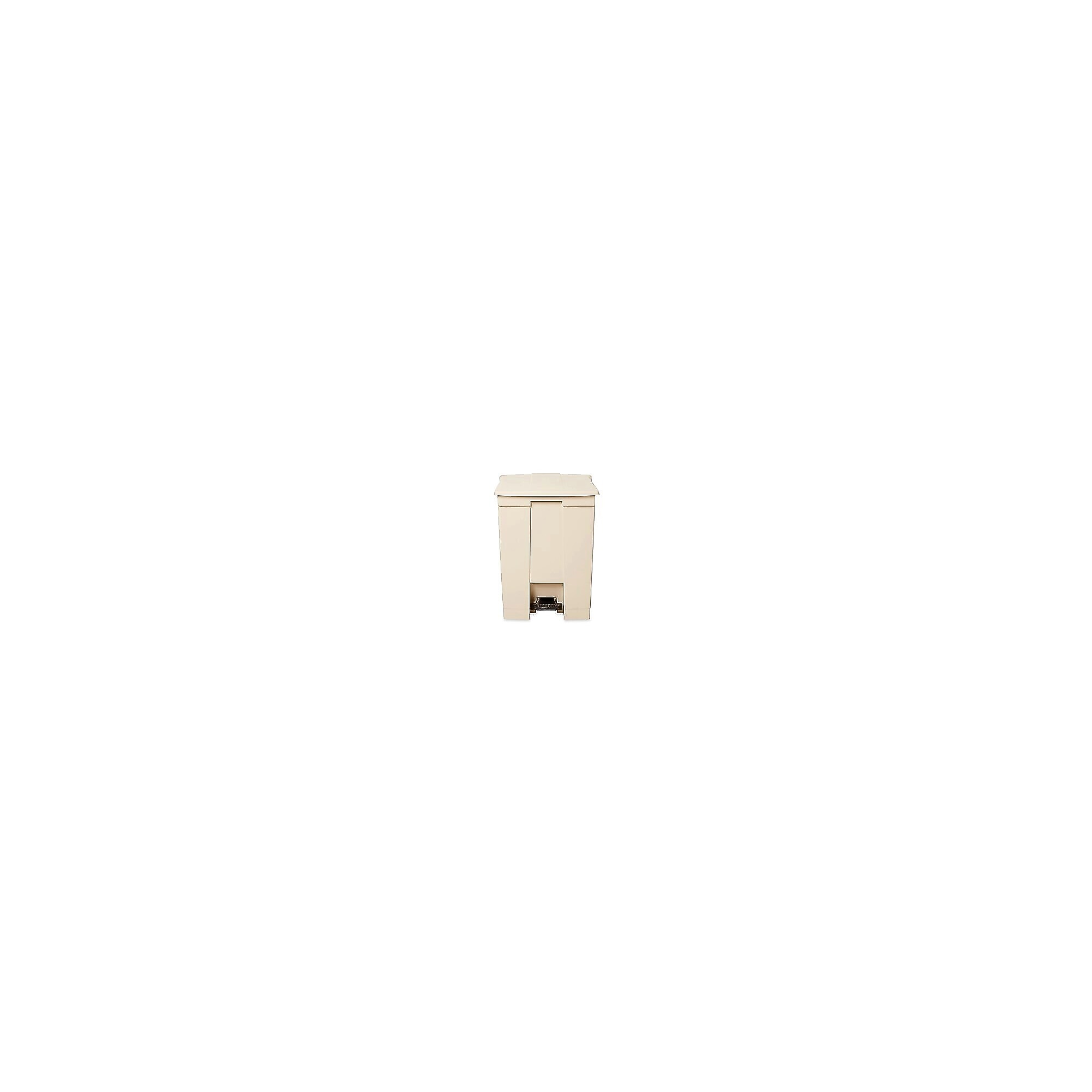 Rubbermaid Indoor Step Trash Can, Beige Plastic, 18 Gal. (FG614500BEIG) Sansujyuku sansujyuku.com