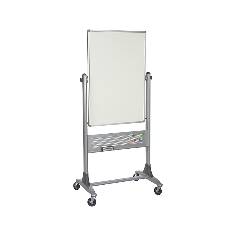 Best-Rite Platinum Porcelain Dry-Erase Whiteboard, Anodized Aluminum Frame, 3' x 2' (669RU-DD) image 1