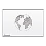 Best-Rite Magne-Rite Steel Dry-Erase Whiteboard, Anodized Aluminum Frame, 4' x 4' (219PD)~#|#~sp44342180_sc7