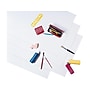 Pacon Economy Railroad Poster Board, 22" x 28", White, 100/Carton (104225)~#|#~sp44342204_sc7