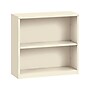 HON Brigade HS30ABC 2-Shelf Steel Bookcase, 29"H x 34.5"W x 12.64"D, Putty (S30ABCL)~#|#~sp44342211_sc7