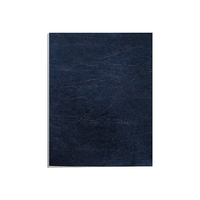 Fellowes Expressions Presentation Covers, Letter Size, Navy, 50/Pack (52124) image 1
