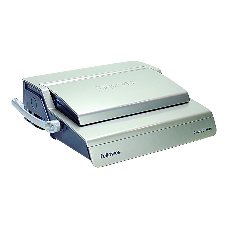 Fellowes Galaxy-E Wire Binding Machine, 130 Sheet Capacity, Gray (5217801)