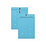 Quality Park Kraft Button & String Inter-Departmental Envelope 10" x 13", Blue, 100/Carton (QUA63577)~#|#~sp44342535_sc7