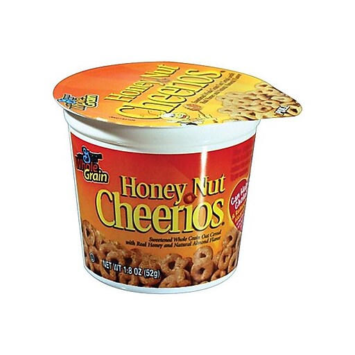 Cheerios Whole Grain Cereals, Honey Nut Oat, 1.8 Oz., 6/Box (13898) at
