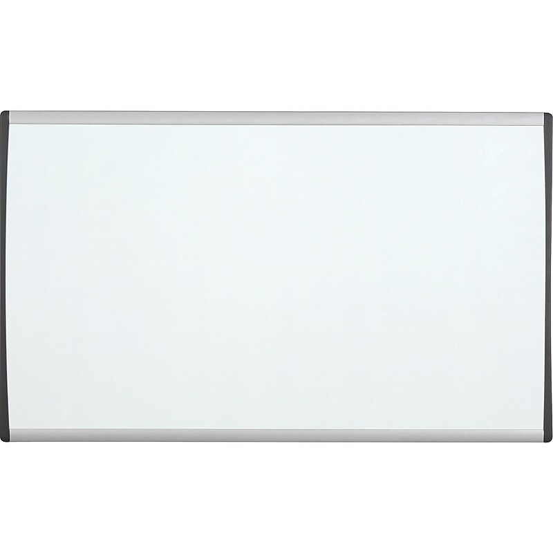 Quartet Arc Cubicle Painted Steel Dry-Erase Whiteboard, Aluminum Frame, 2' x 1' (ARC2414) image 1