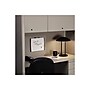 Quartet Arc Cubicle Painted Steel Dry-Erase Whiteboard, Aluminum Frame, 1' x 1' (ARC1411)~#|#~sp44342646_sc7