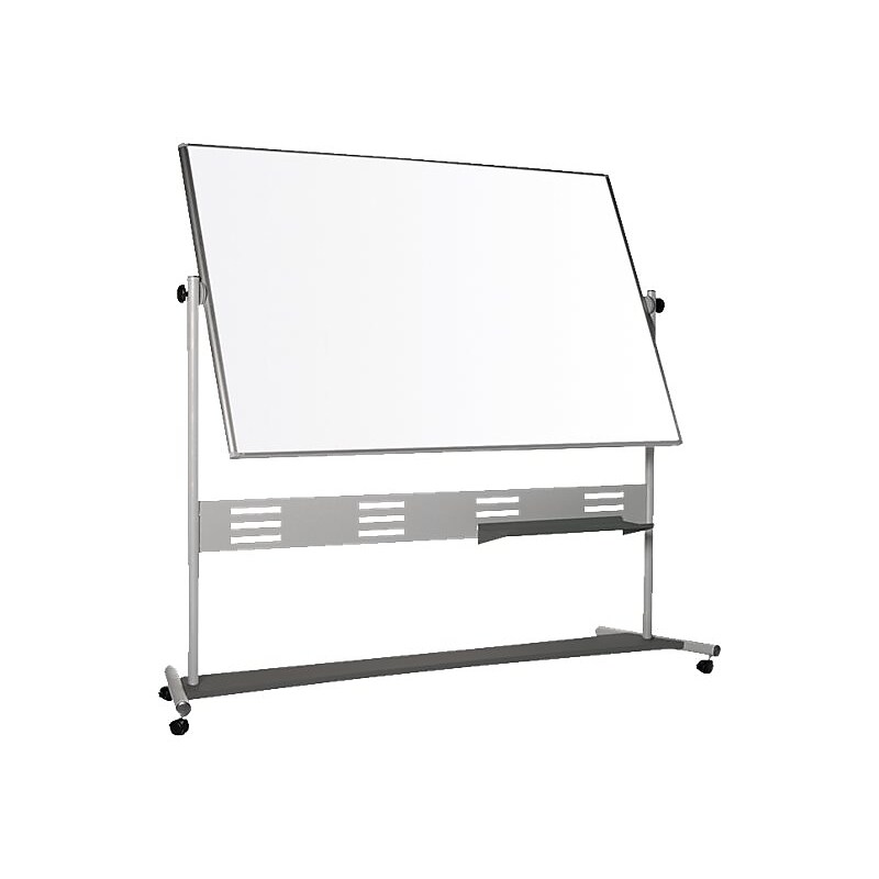 MasterVision Evolution Lacquered Steel Dry-Erase Whiteboard, Aluminum Frame, 6' x 4' (QR5507) image 1