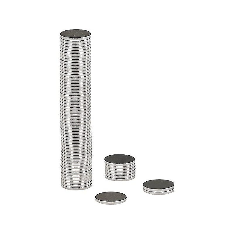 Quartet Matrix Magnets, Silver, 50/Pack (SM50) image 1