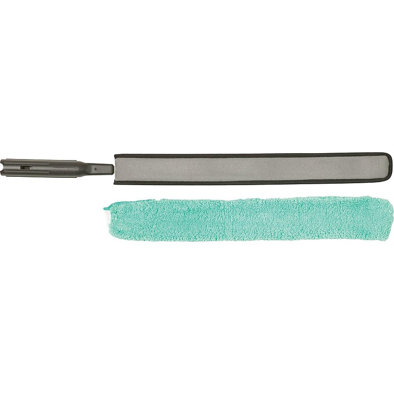 Rubbermaid Commercial HYGEN Microfiber Duster Refill, Green (FGQ85100GR00) image 1