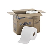SofPull Premium Centerpull Paper Towels, 1-ply, 560 Sheets/Roll, 4 Rolls/Carton (28143)