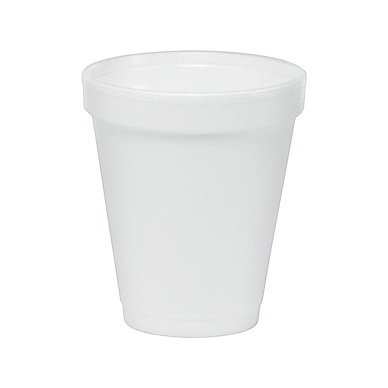 Dart J Cup Hot/Cold Cups, 6 Oz., White, 1000/Carton (6J6) image 1